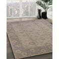 thumbnail image 3 of Ahgly Company Machine Washable Indoor Square Industrial Modern Rose Dust Purple Area Rugs, 6' Square, 3 of 7