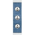 thumbnail image 2 of SAFAVIEH Carousel Kids Kennet Anchor Runner Rug, Navy/Ivory, 2' x 8', 2 of 10
