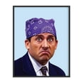 thumbnail image 4 of Haus and Hues Michael Scott The Office Poster - The Office Merchandise Wall Art Poster Prison Mike The Office Meme Poster | UNFRAMED, 4 of 8