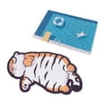 thumbnail image 3 of Pet Supplies Cat Litter Pad Tiger Goodnight Litter Mat Floor -Falling Proof Pad Durable Absorbent Cat Accessories, 3 of 8