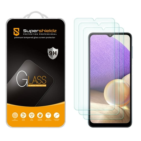 (3 Pack) Supershieldz Designed for Samsung Galaxy A33 5G Tempered Glass Screen Protector, Anti Scratch, Bubble Free