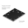 thumbnail image 3 of Aluminum Metal and Glass Single Picture Frame 16x20, 3 of 7