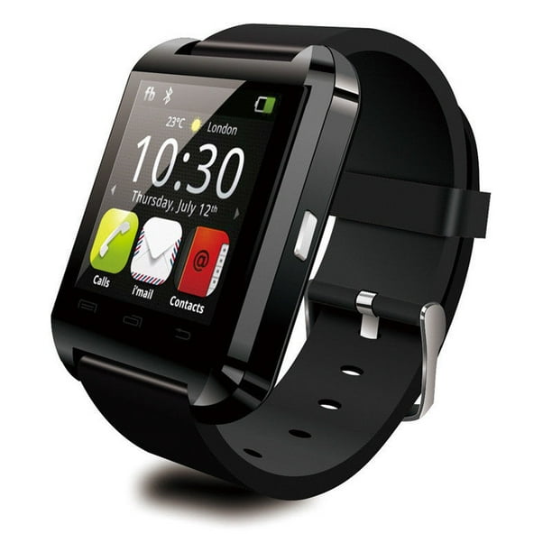 CGS - Black Durable Bluetooth Smart Watch for Samsung s6 s7 s8 Edge Note 4 5 8 - Walmart.com