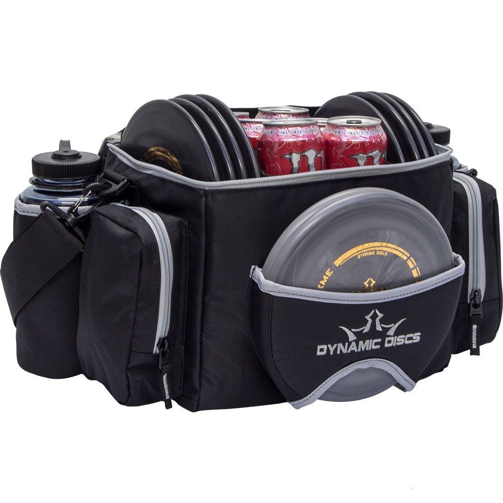 Dynamic Discs Soldier Cooler Disc Golf Bag Black Gray Walmart
