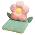 thumbnail image 2 of Coussin de Chaise Intégré en Forme de Fleur 17,72 Po Dossier Intégré Protection de la Taille Haute Résilience Rembourrage Toutes Saisons Soulagement de la Pression sur les Hanches pour Bureau Assise Prolongée Maison Étude Chaise de Salle à Manger Chaise de Bureau, 2 of 6