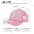 thumbnail image 2 of W-W-E Hat, Adjustable Snapback Truck Hat with Mesh Back, Breathable Baseball Cap for Outdoor, Sports & Daily Use, 2 of 7