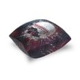 thumbnail image 5 of Baseball with Broken Glass Throw Pillow Covers Pillowcases 20 x 20 Inch Home Decor 2 Packs for Bedroom Sofa, 5 of 6