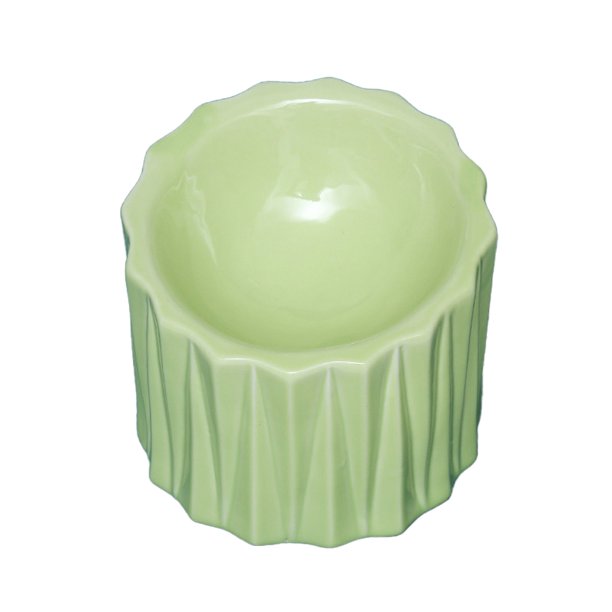 Cuencos elevados inclinados para perros y gatos, cuencos elevados de cerámica para gatos, cuenco grande de porcelana para alimentación de mascotas MFZFUKR BST3007741-3