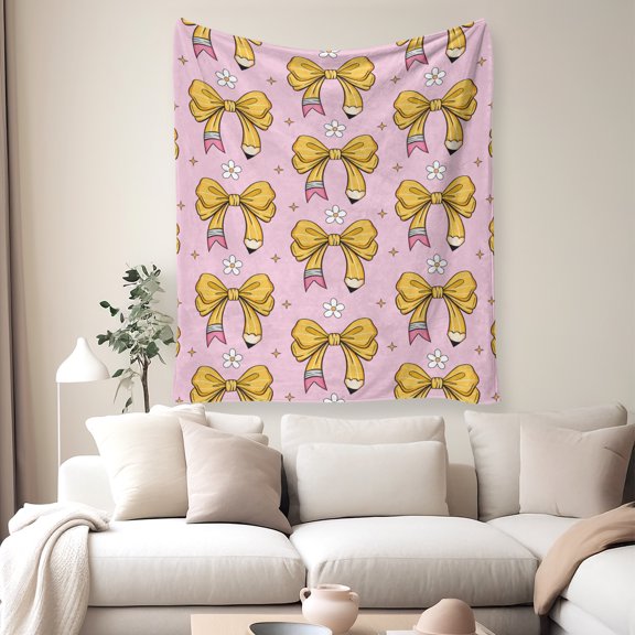Flannel Fleece Throw Blanket, Soft Large Throw Blanket, Lightweight Cozy Plush Throw Blanket Fit Sofa Bed, 50"x60", Dog Paws