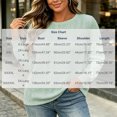 thumbnail image 3 of LUVDA Women's Cable Knit Pullover Sweater Crew Neck Loose Fit Long Sleeve Fall Winter Top, 3 of 6