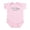 Petal Pink, variant on - Sarcasm Loading Please Wait Baby Light Bodysuit - Baby Light Bodysuit, Size Newborn - 24 Months
