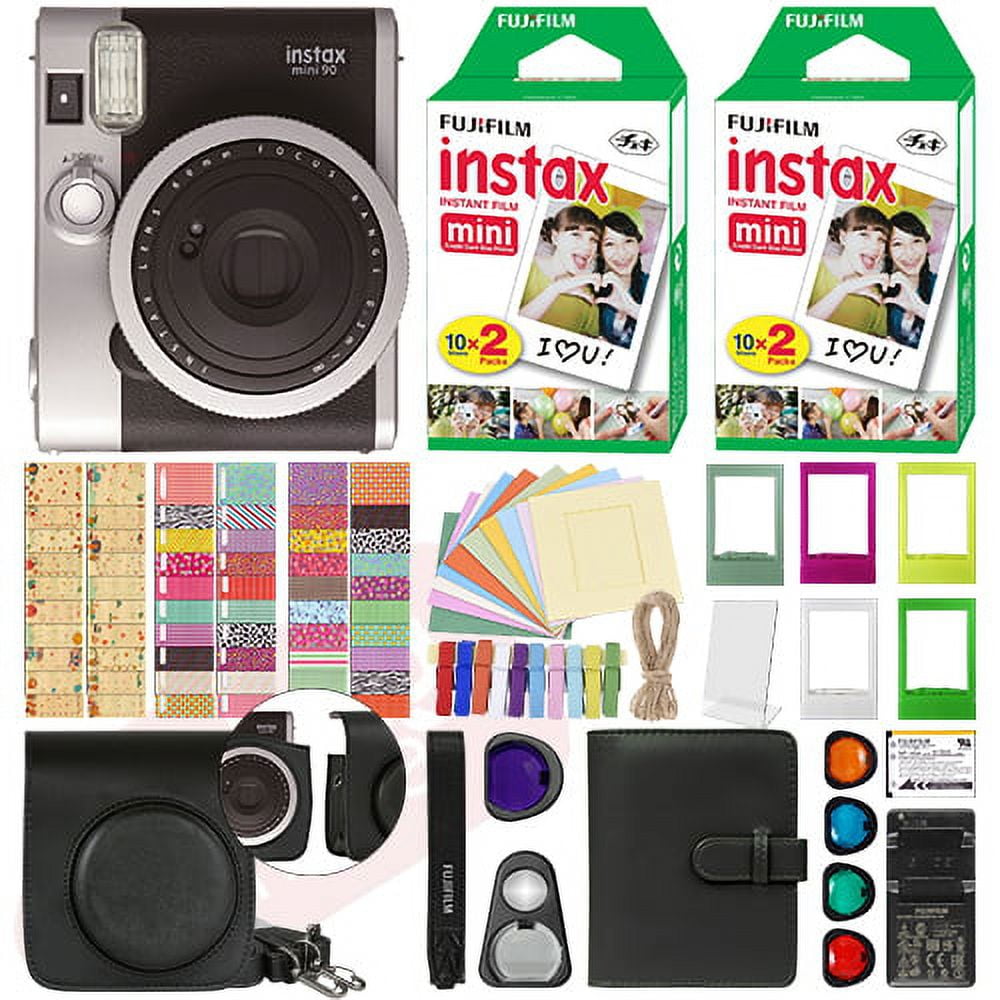 美品FUJIFILM instax mini90 Fujifilm INSTAX Mini 90 Neo Classic Compact Instant Camera