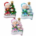 thumbnail image 1 of Descuentos Únicos, Lindo colgante de árbol de Navidad con forma de farol de muñeco de nieve, colgante decorativo con bendición de nombre Akmoler, 1 of 8