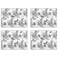 thumbnail image 1 of MACKENZIE-CHILDS Ensemble de 4 Napperons à Dos en Liège, Napperons à Fini Dur, Toile Papillon, 1 of 6