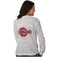 thumbnail image 3 of Gill McFinn Funny Flounder Fishing Plus Size Long Sleeve Graphic Tee Shirt Brisco Brands 2X, 3 of 5
