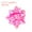 Pink, variant on Uxcell 100Pcs Mini Star Gift Bows, Small Christmas Rainbow Film Gift Wrapping Self-Adhesive Bows Pink