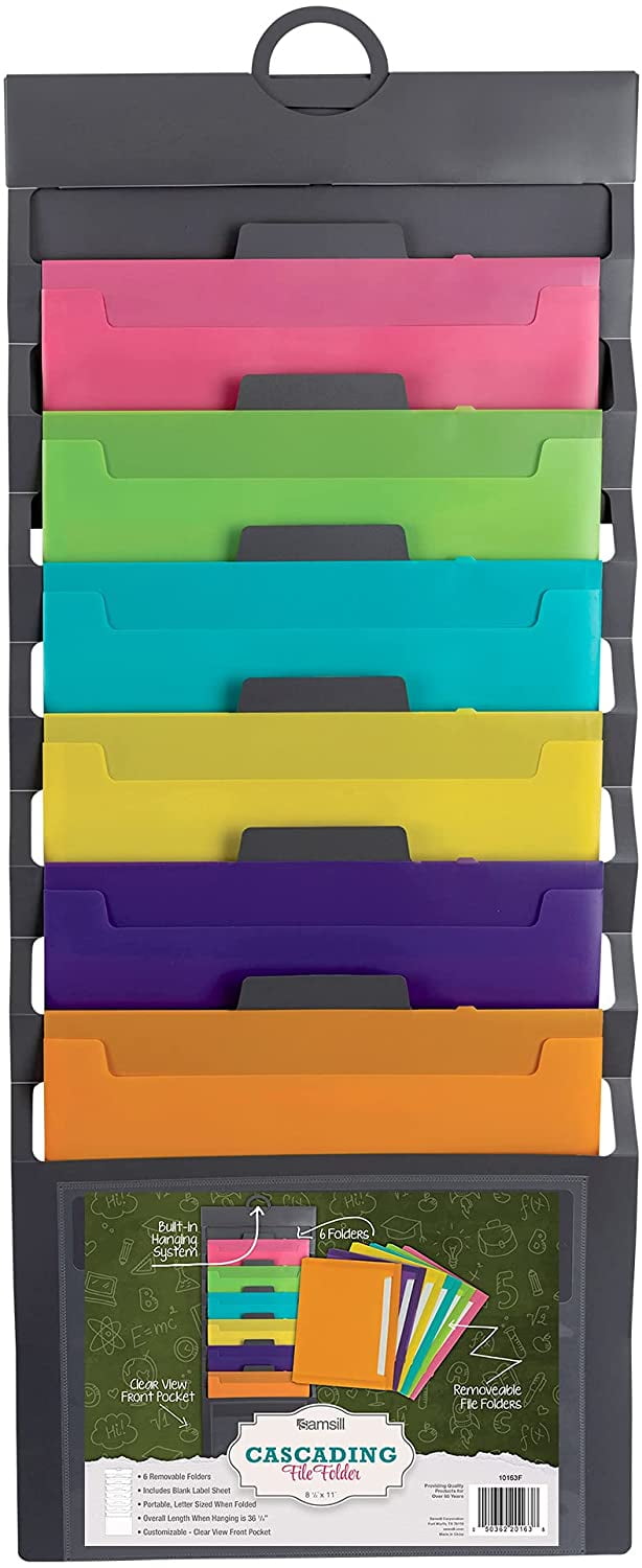 Samsill Cascading Wall File Organizer, Classrom | Ubuy - View #2