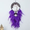 thumbnail image 6 of ZPAQI Handmade Woven Tree of Life Dream Catcher with Crystal Stones Tassel Wind Chimes Pendant Wall Hanging Ornament, 6 of 8