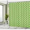 thumbnail image 4 of Ambesonne Forest Shower Curtain, Woodland Willow Trees Nature, 69"Wx75"L, Green and Taupe, 4 of 4