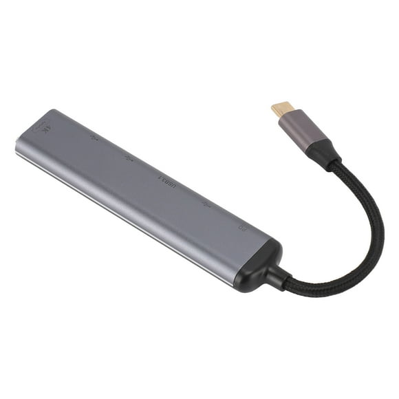 USB C Hub, 6 In 1 Design PD Power Charging USB C Multiport Splitter for Tablet
