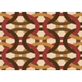 thumbnail image 1 of Ahgly Company Indoor Rectangle Patterned Brown Sand Brown Area Rugs, 5' x 8', 1 of 1