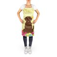 thumbnail image 2 of Carolines Treasures BB6056APRON Easter Eggs Chocolate Labrador Apron Large multicolor, 2 of 4
