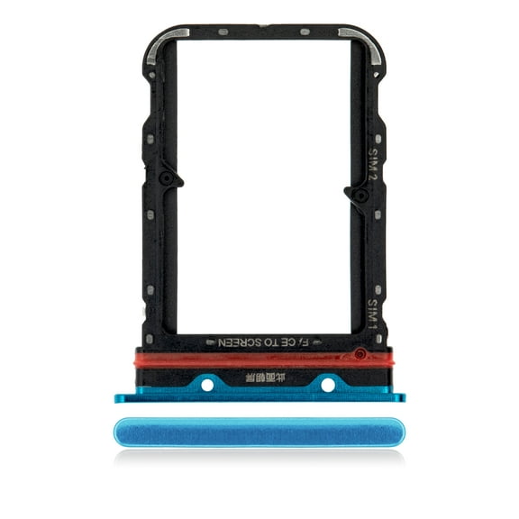 Replacement Sim Card Tray Compatible For Xiaomi Mi Note 10 / Note 10 Pro / CC9 Pro (Aurora Green)