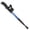 blue, variant on Shock-Absorbing 4-Section Trekking Pole, Adjustable, Silver, 1 Pack