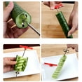 thumbnail image 2 of FUTUREORYY 4Pcs Manual Spiral Tool For Cucumber Accessories In Kitchen Use And Home Cooking, 2 of 8