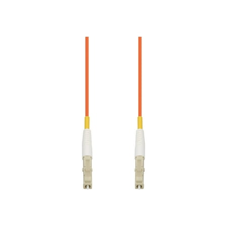 AddOn - Patch cable - LC/UPC multi-mode (M) to LC/UPC multi-mode (M) - 35 m - 0.1 in - fiber optic - simplex - 62.5 / 125 micron - OM1 - OFNP - indoor, plenum - orange