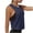 Dark Blue, variant on Fsqjgq Summer Sports Outfits Sleeveless Tank Tops for Women Workout Shirts Tees Loose Fit Sport Shirt Vest Top