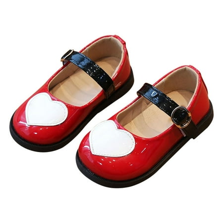 

Kids Baby Girls Sandals Closed Toe Spring And Autumn Soft Sole Leather Princess Shoes Cozy Comfy Footwear