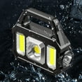 thumbnail image 6 of Vacemry Under $5 Solar Powered Lantern, Multi-Function Emergency Light, USB Rechargeable Outdoor Flashlight, Water Resistant Camping Lamp, Portable Illumination Device, Power Outage Essential, 6 of 7