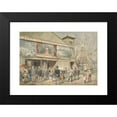 thumbnail image 2 of Ferdinand Weckbrodt 24x18 Black Modern Framed Museum Art Print Titled - In the Sausage Praterer in Vienna, 2 of 5