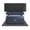 Navy, variant on Wave Pacific | 6-Person Inflatable Hot Tub | EnergySave Bundle | Brown Rattan