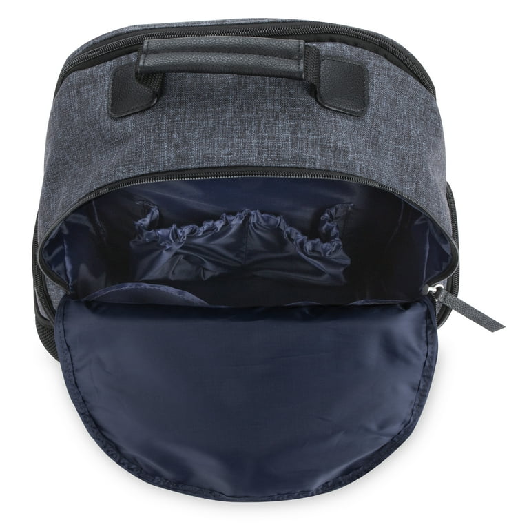 BB Gear Adjustable Shoulder Strap Inside Pockets Backpack Diaper Bags, Blue  