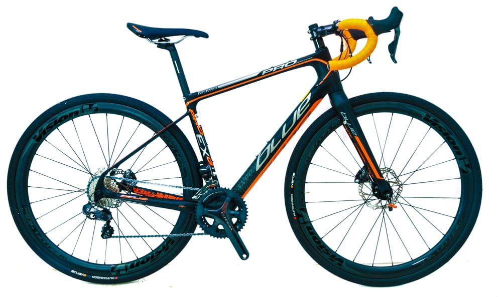 blue prosecco ex ultegra carbon gravel bike