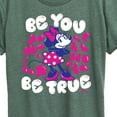thumbnail image 3 of Disney - Be You Be True Minnie Mouse - Women's Short Sleeve Graphic T-Shirt, 3 of 5