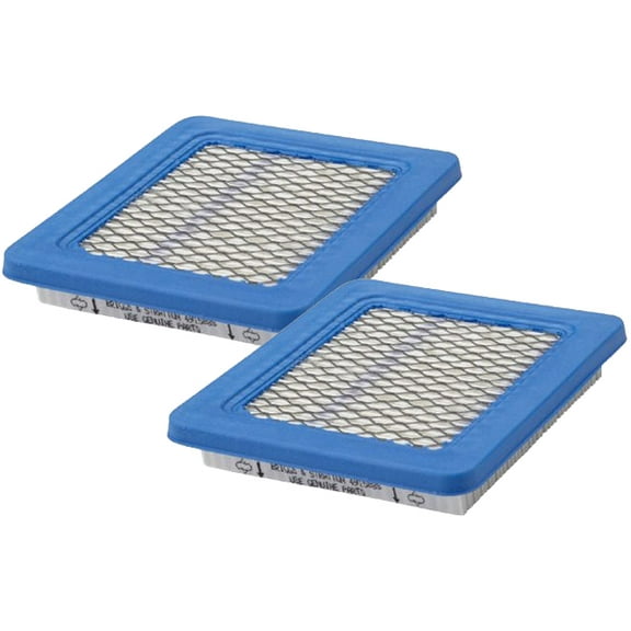 Briggs and Stratton 491588B Flat Air Filter Cartridge (2 Pack)
