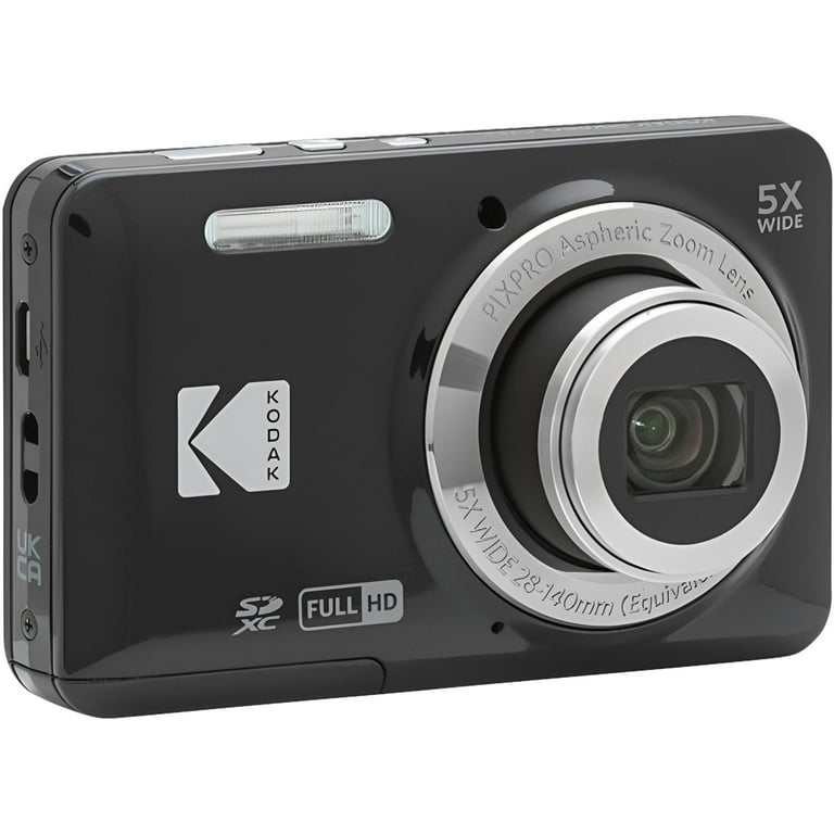 KODAK PIXPRO FZ55 Point Shoot Digital Camera - Black KODAK PIXPRO FZ55 Point Shoot Digital Camera - Black