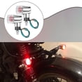 thumbnail image 6 of Dickly 2 Pieces LED Turn Signals Light Tail Light for Cruiser Harley Motorbike White, 6 of 8