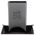 thumbnail image 1 of Metallic Dice Games LIC543 Fold Up Leather Dice Tower, Black, 1 of 1