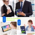 thumbnail image 4 of Allytechgroup Case for Samsung Galaxy Tab A11 / Tab A9 8.7-Inch 2025/2023, Built-in Shoulder Strap & Kickstand Slim Lightweight Hard PC Shockproof Protective Back Cover Bumper for Women Men, F, 4 of 6