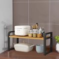 thumbnail image 2 of Bxaolu Cabinet Organizer Spice Rack, Kitchen Storage Organizer Shelf for Countertop, Metal Seasoning Storage Shelf for Kitchen, Countertop, Dining Room, 2 of 6