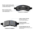 thumbnail image 2 of Front & Rear Disc Ceramic Brake Pads for GMC Acadia Buick Enclave Chevy Traverse, 2 of 4