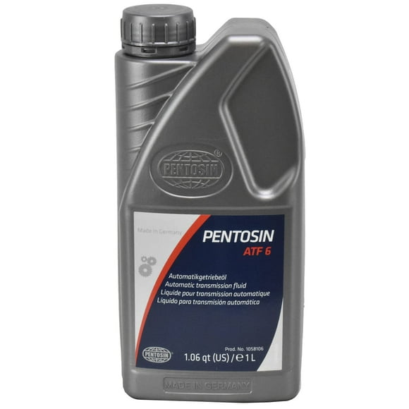 Pentosin 1058106 ATF 6 Long-Life Fully Synthetic Automatic Transmission Fluid for Select Aston Martin, Audi, Bentley, Jaguar, Land Rover, Maserati, Rolls Royce - 1 Liter Bottle