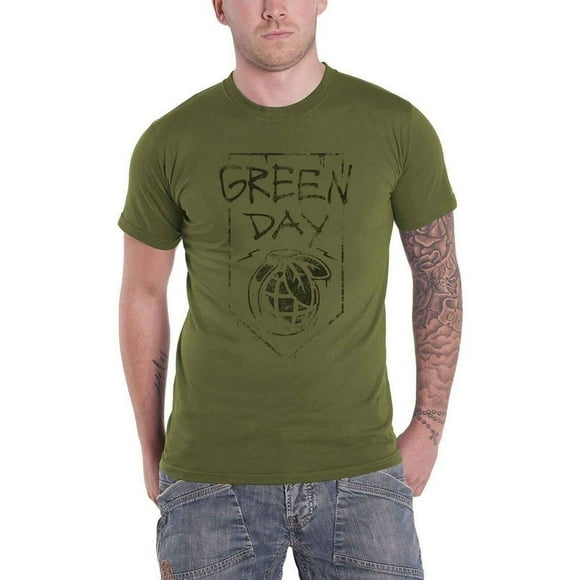 Green Day Adult Grenade T-Shirt
