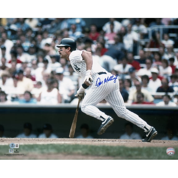 Don Mattingly Autographed 16x20 Photo New York Yankees Beckett BAS Witness 224702