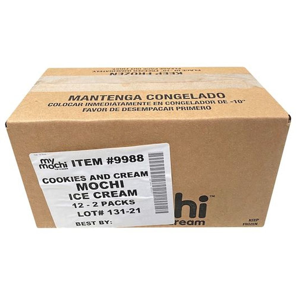 My Mochi Cookies and Cream Ice Cream - Twin Pack, 3 Ounce -- 12