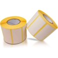 thumbnail image 1 of 1,000 (2 rolls x 500 labels/roll) Self Adhesive Address Labels, Cuisin Labels 100x100mm, Perforated, 1 of 5